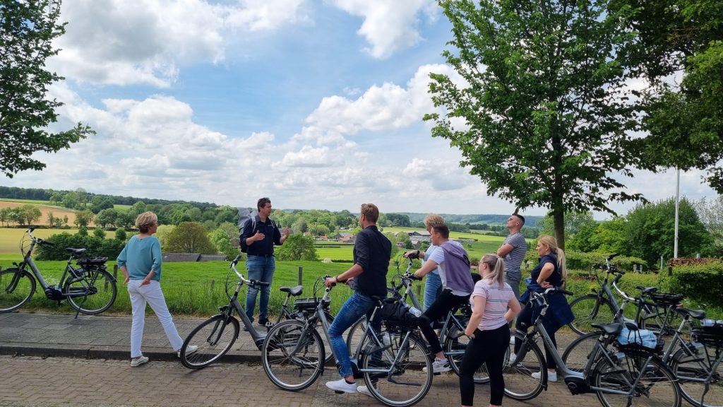 Vinetru fietsen uitzicht